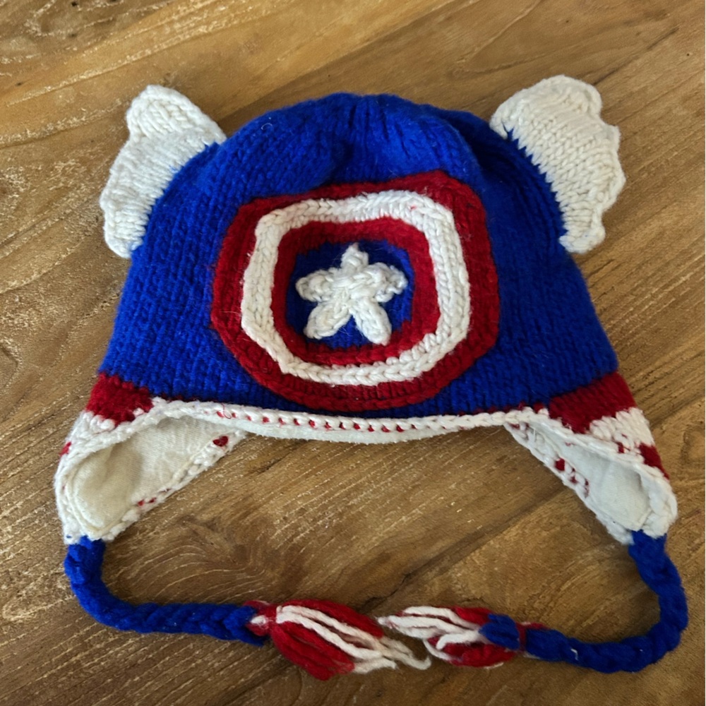 Captain America winter hat